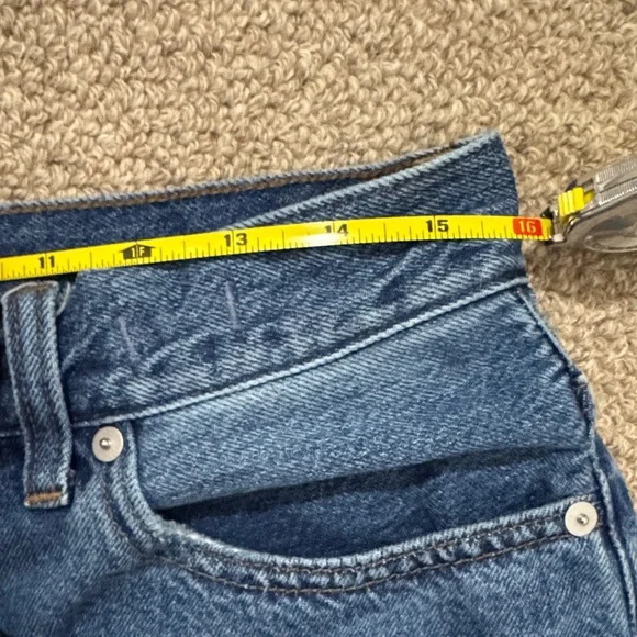 Madewell Super Wide Leg Jeans with Cuff Size 30 - Picture 6 of 9